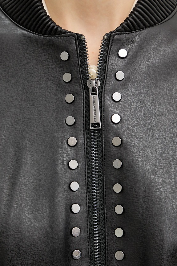 Karl Lagerfeld bomber dzseki B1W14036 fekete