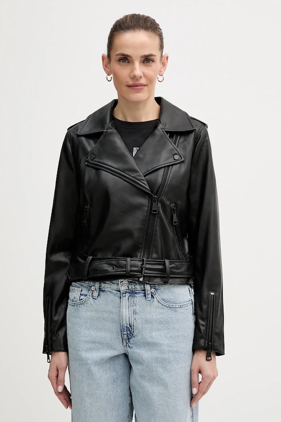 Dkny ramoneska nieocieplane czarny DJ4J6026
