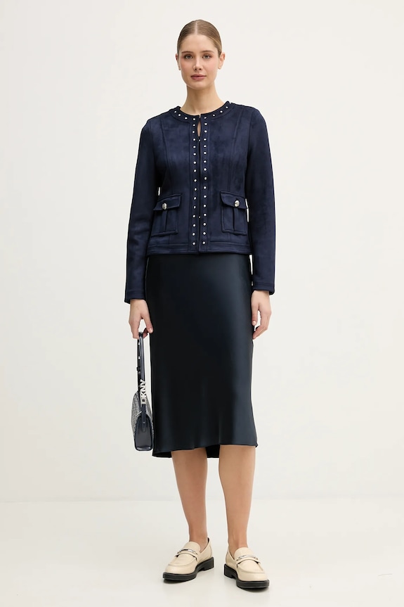Bunda Joseph Ribkoff 261909 tmavomodrá SS26