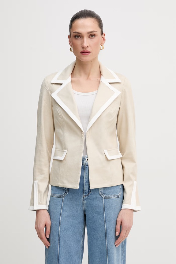 Σακάκι Joseph Ribkoff ύφασμα μπεζ 261912