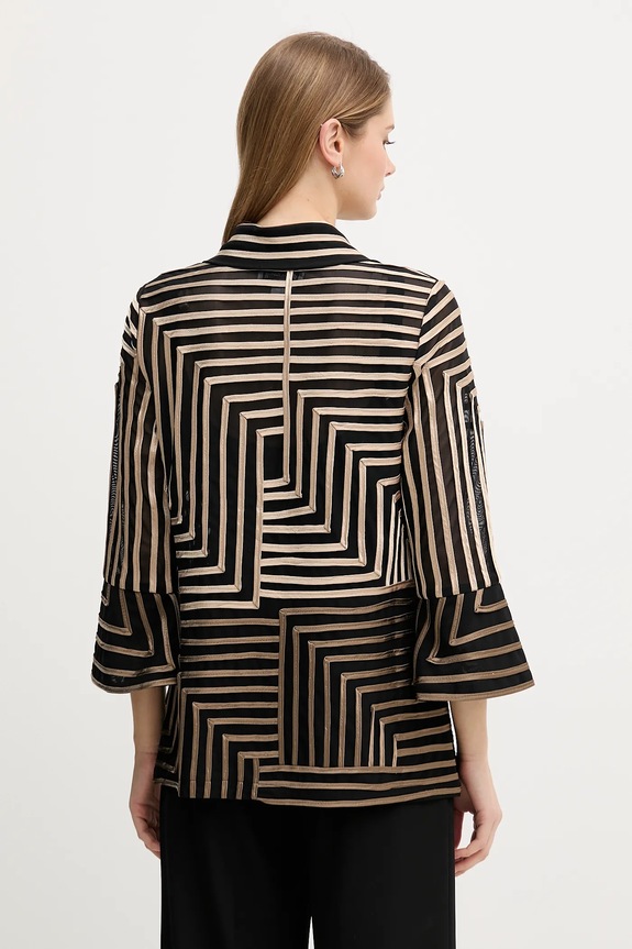 Ρούχα Πουκάμισο Joseph Ribkoff 261980 μαύρο