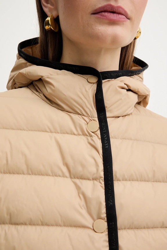 Páperová bunda Armani Exchange XW001787.AF16612 béžová