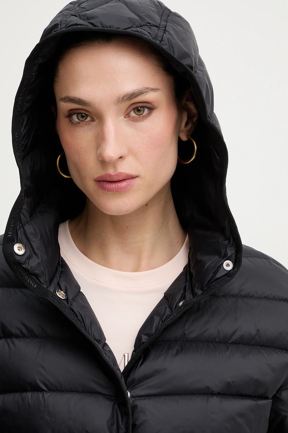 Páperová bunda Armani Exchange čierna XW001787.AF16612