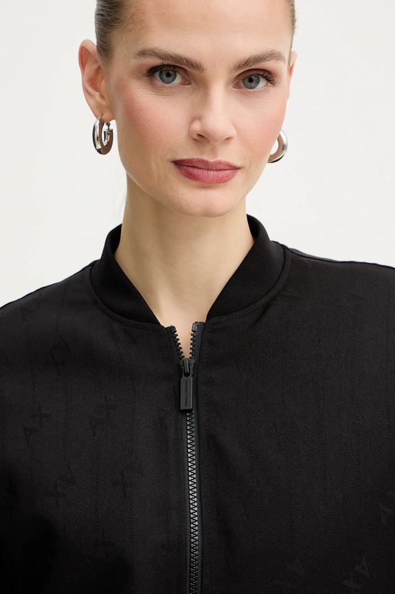Bunda Armani Exchange čierna XW001788.AF19010