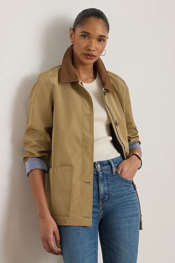 Bunda Lauren Ralph Lauren nezateplené béžová 297P10884