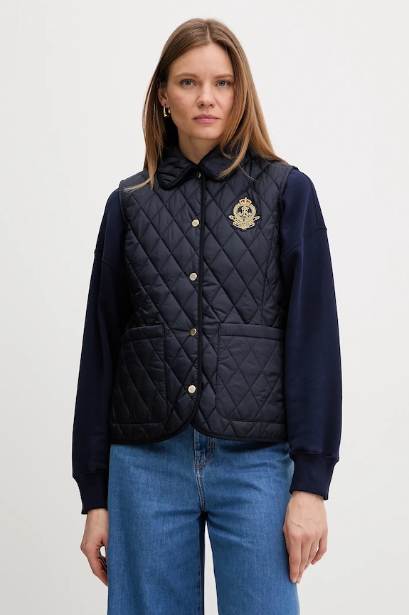 Lauren Ralph Lauren ujjatlan enyhén szigetelt sötétkék 297P10887