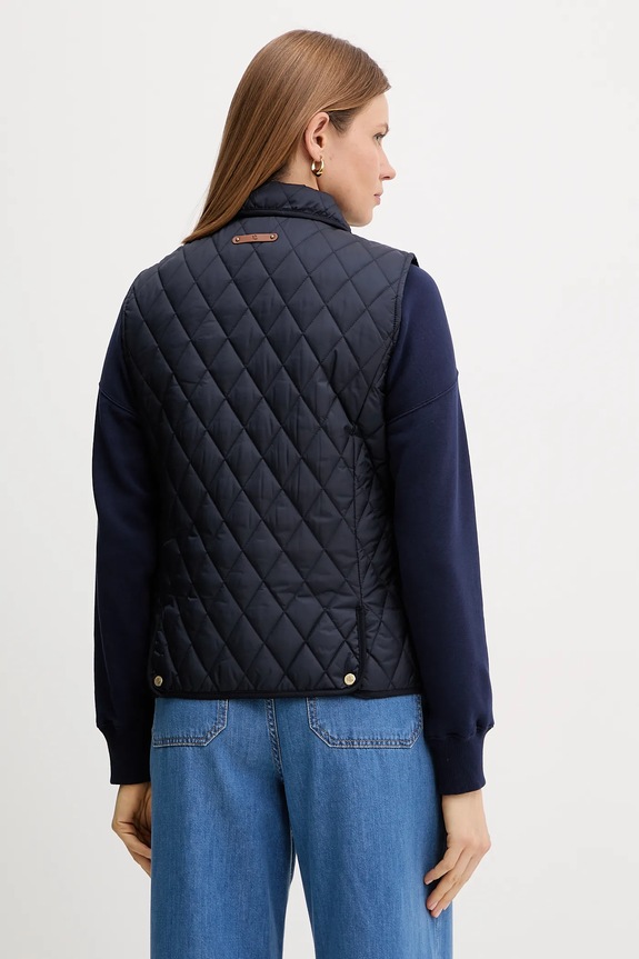 Ρούχα Αμάνικο μπουφάν Lauren Ralph Lauren 297P10887 σκούρο μπλε