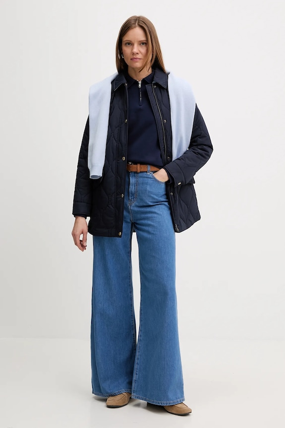 Lauren Ralph Lauren rövid kabát 297P10890 sötétkék SS26