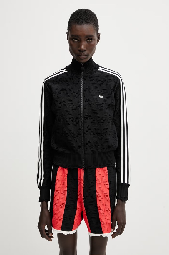 adidas Originals Firebird TT bluza rozpinana damska czarny KS3005