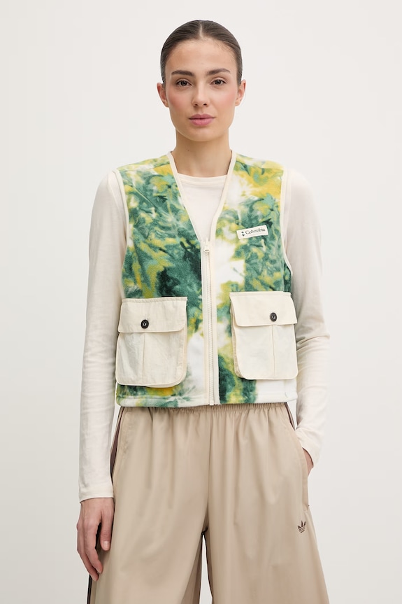 Columbia bunda dámska rifľová Acker Rock 2156561 modrá SS26