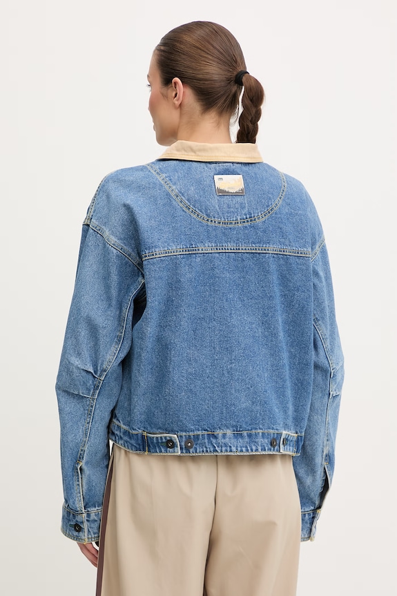 Columbia bunda dámska rifľová Acker Rock modrá 2156561