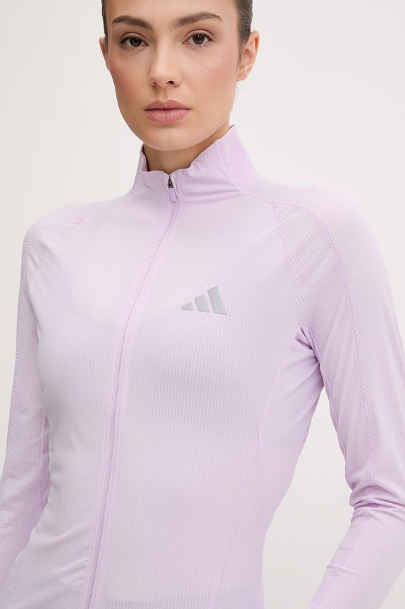 adidas Performance bluza do biegania Adi365 fioletowy JY9795