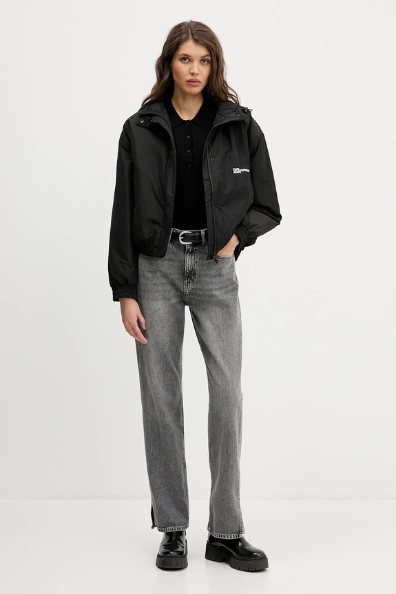 Karl Lagerfeld Jeans kurtka B1W15023 czarny SS26