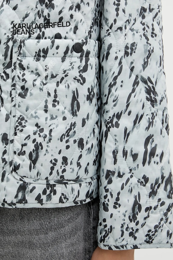 Karl Lagerfeld Jeans kurtka B1W15025 niebieski