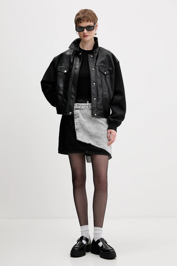 Jakna Karl Lagerfeld Jeans B1W15027 crna SS26