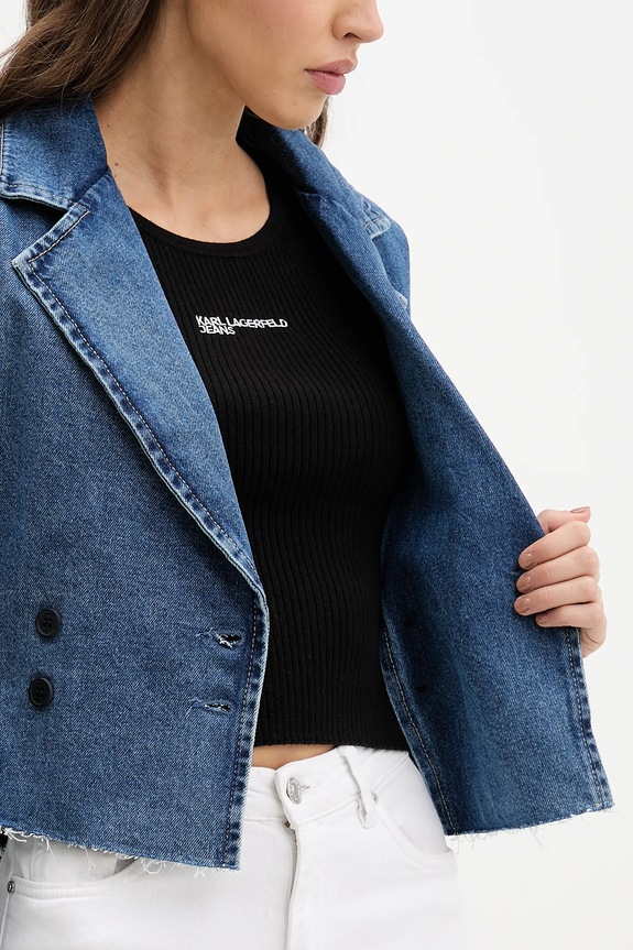 Rifľová bunda Karl Lagerfeld Jeans B1W14040