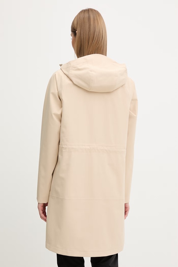 Odzież Jack Wolfskin płaszcz sportowy damski Onera 2L A65749 beżowy
