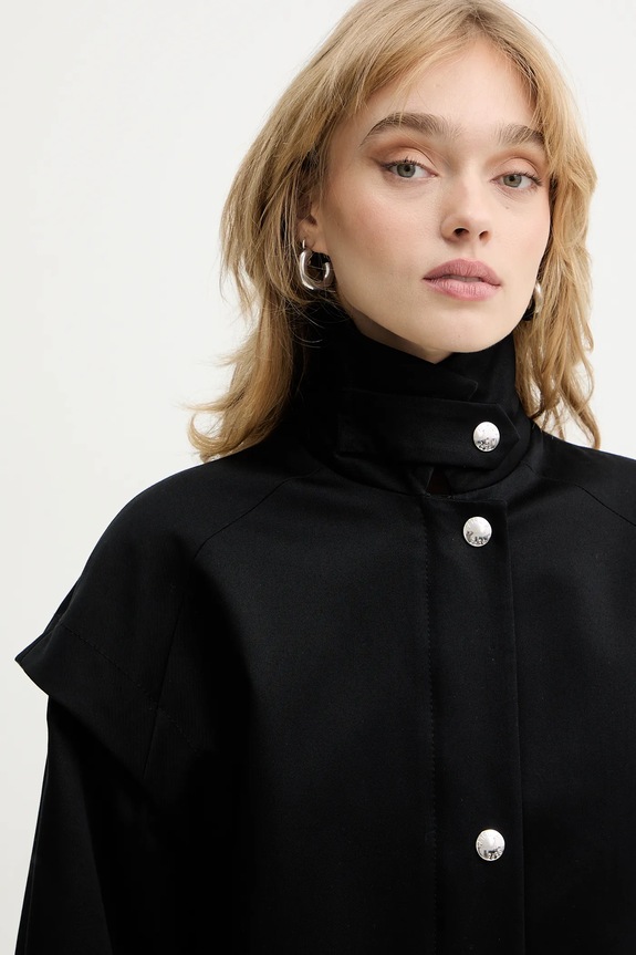 Бавовняна куртка Patrizia Pepe 8O0226.A689 чорний