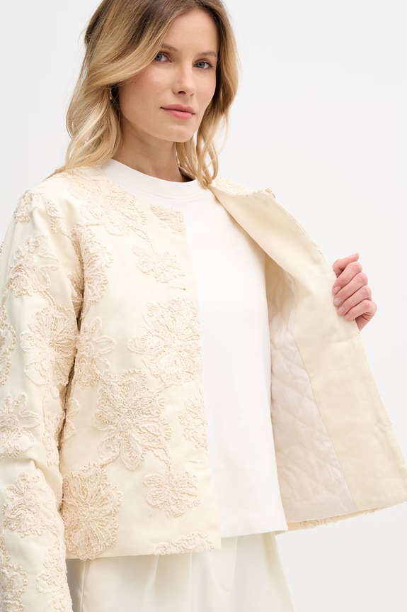 Hoss Intropia krótka kurtka damska bawełniana 5473150