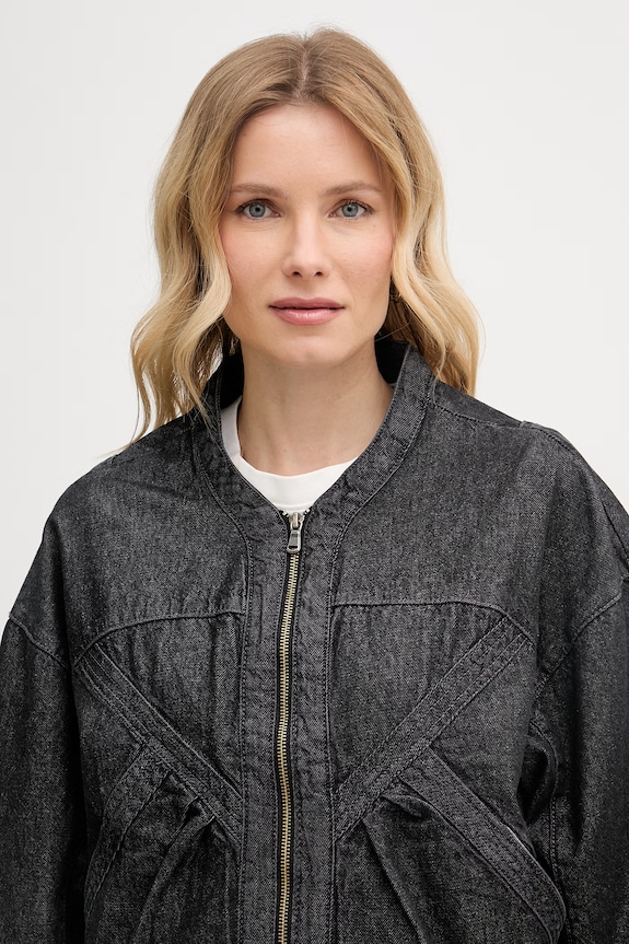 Hoss Intropia kurtka damska jeansowa czarny 5473147