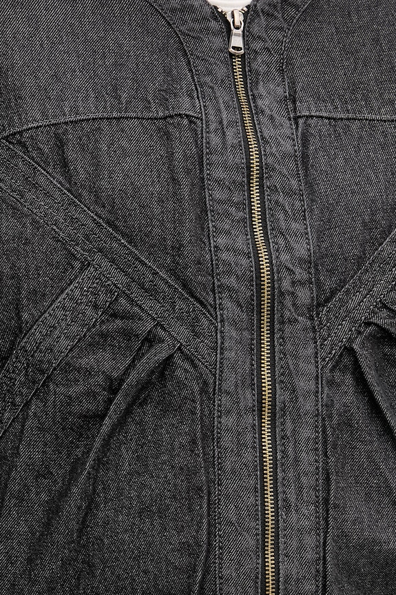 Hoss Intropia kurtka damska jeansowa 5473147 czarny