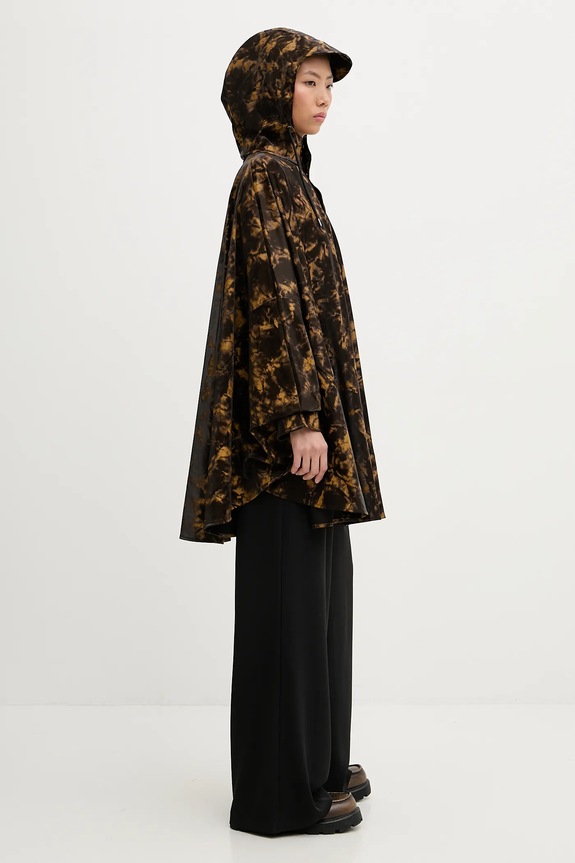 Rains poncho 18800 Cape W3 brązowy 18800.152