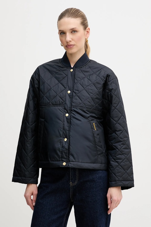 Barbour kurtka Wetherby bez kaptura granatowy LQU1884