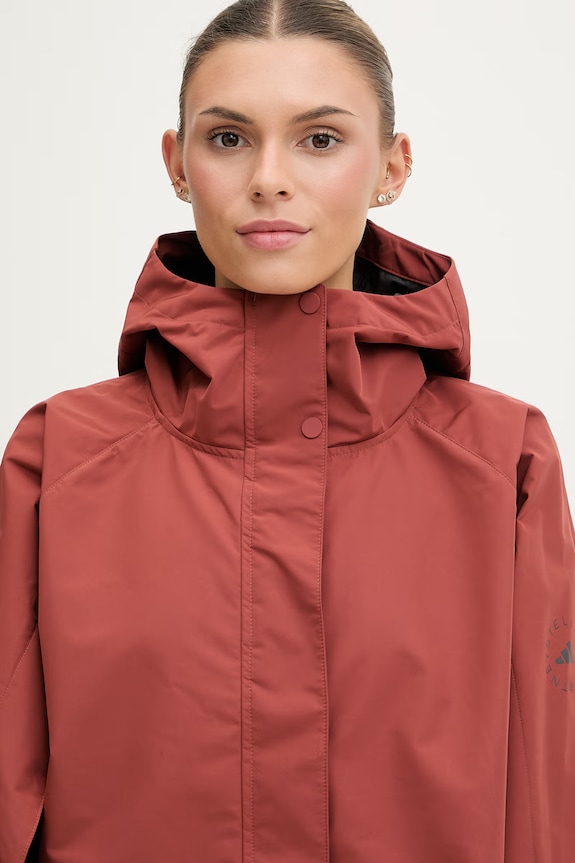 adidas by Stella McCartney kurtka przejściowa damska KC2018 brązowy