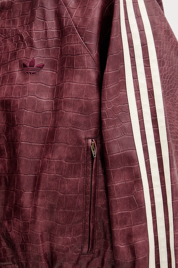 adidas Originals kurtka bomber KD8792 bordowy