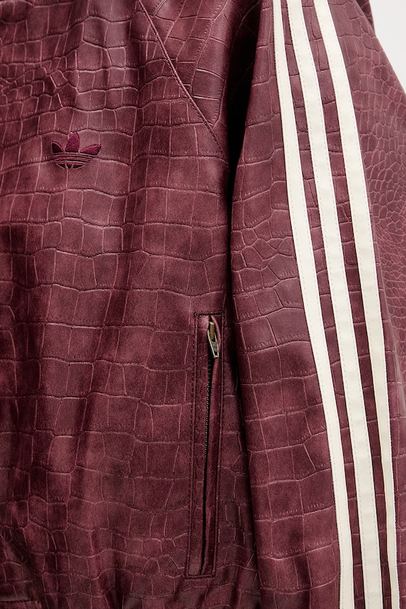 adidas Originals kurtka bomber KD8792 bordowy