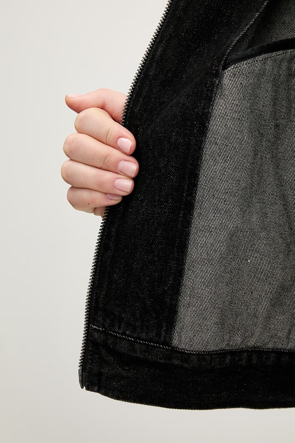 adidas Originals jachetă scurtă pentru femei, din denim KS1394