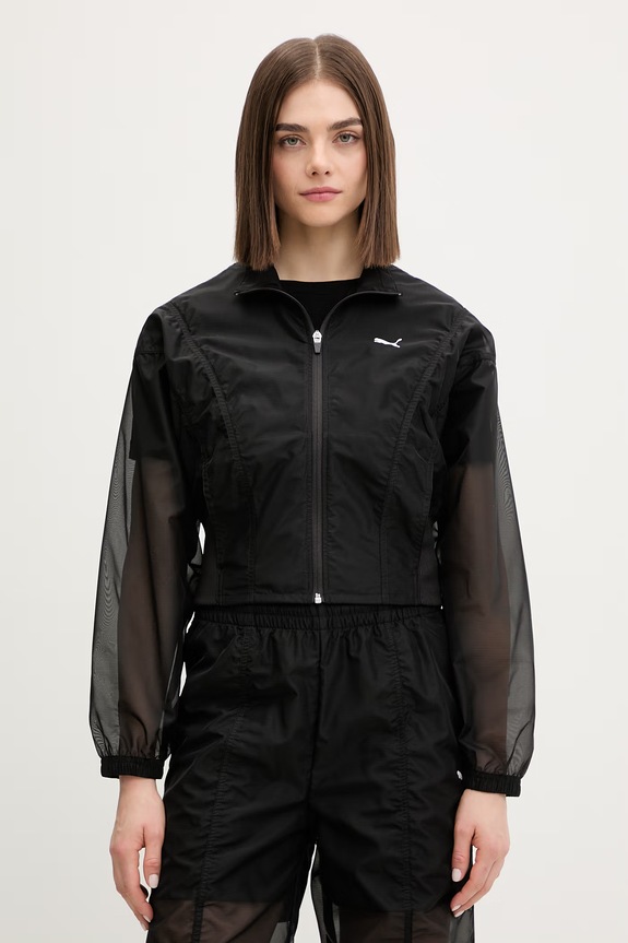 Bunda Puma Dare to oversized oversize čierna 634597