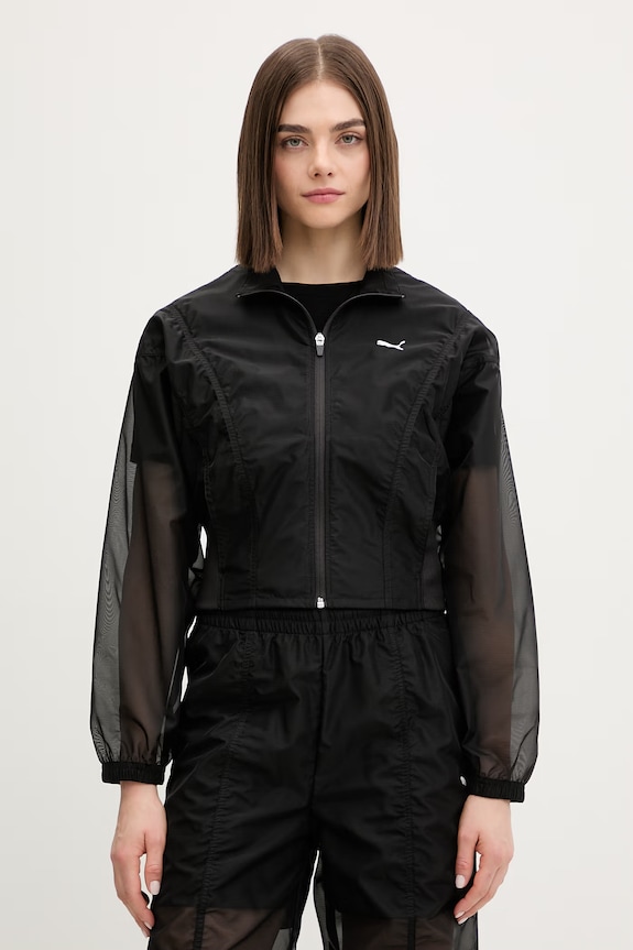 Bunda Puma Dare to oversized oversize čierna 634597