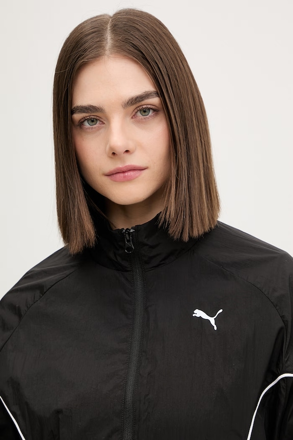 Puma geacă Sport relaxed woven negru 691864