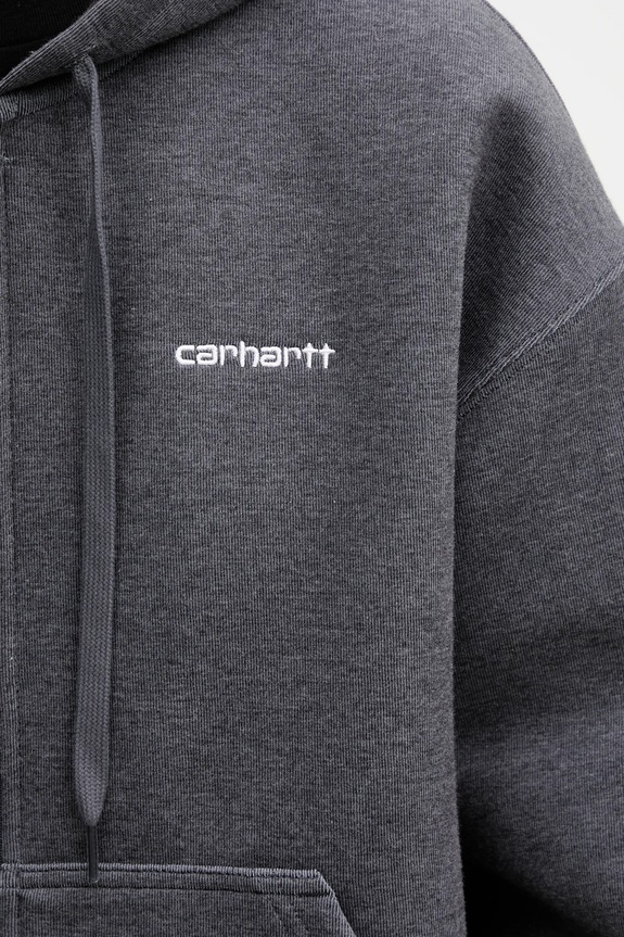 Mikina Carhartt WIP W Hooded Alda Jacket šedá I036028.0D2XX