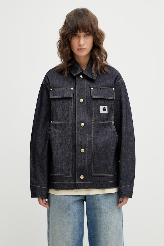 Дънково яке Carhartt WIP W OG Arctic Jacket без изолация тъмносин I036316.101