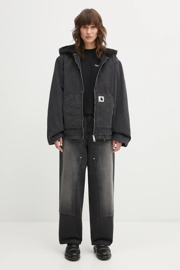Carhartt WIP cotton jacket W Hooded Mitch Jacket I036317.890J