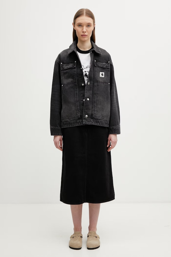 Carhartt WIP W OG Arctic Jacket kurtka damska jeansowa I036316.89B7