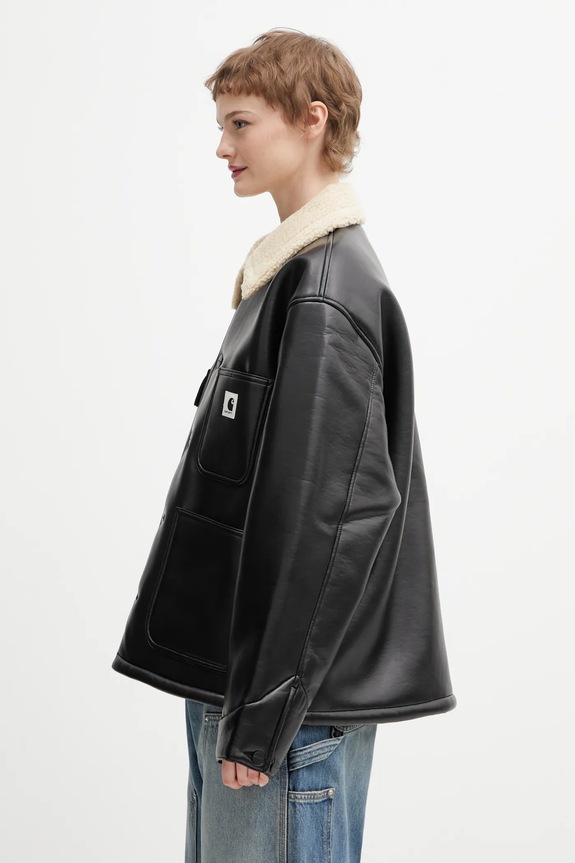 Carhartt WIP giacca W Shepton OG Michigan Coat I035975.1LMXX nero SS26