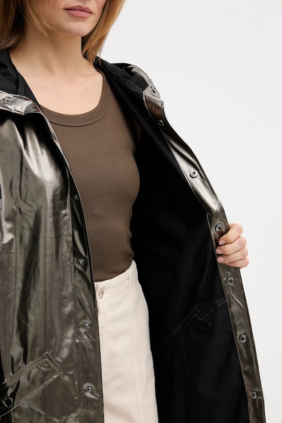 Rains geacă 12020 Long Jacket W3 12020.150