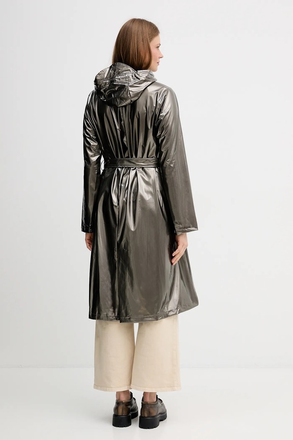 Odzież Rains kurtka 12040 A-Line Longer W Jacket W3 12040.150 brązowy