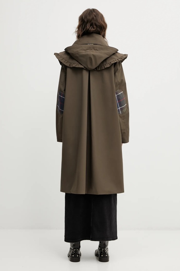 Clothing Barbour jacket x Ganni Waterproof Parka LWB0930OL91 green