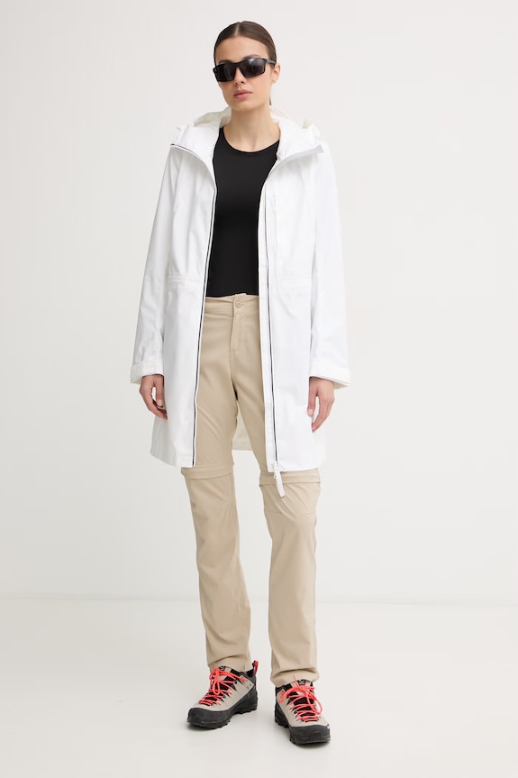 Helly Hansen μπουφάν πεζοπορίας γυναικείο WESTPORT 54342.001 λευκό SS26