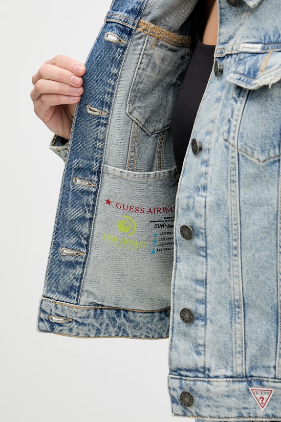 Guess Jeans kurtka jeansowa W6RN55.D5M4I