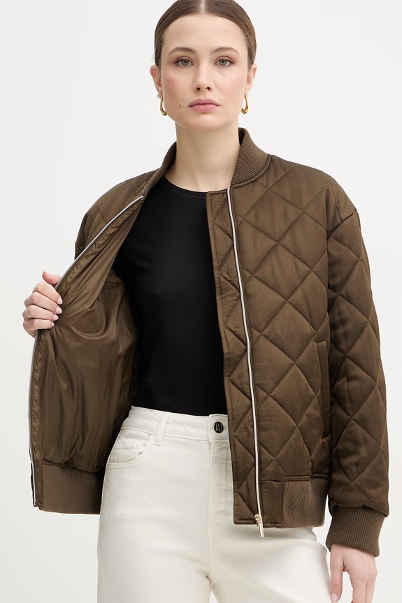 Τζάκετ bomber με προσθήκη λινού IBlues PRIMO 2617481021200