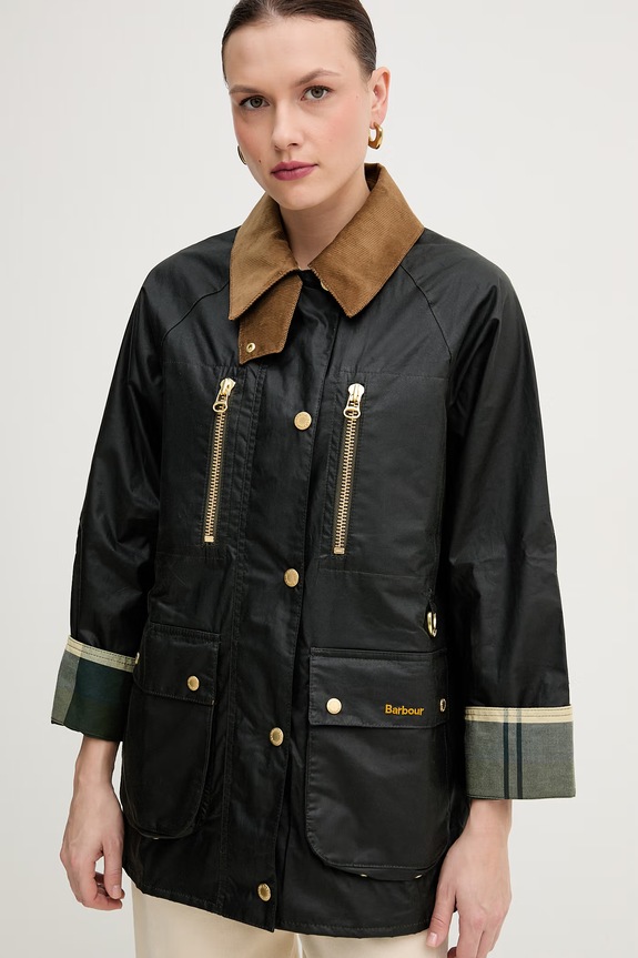 Barbour jachetă cerată Argill verde LWX1532
