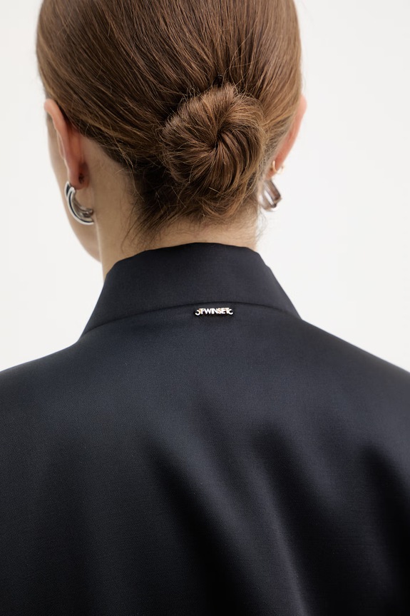 Bomber jakna Twinset 261TP2750 crna
