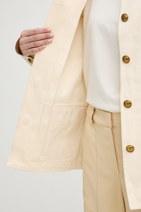 Luisa Spagnoli prehodna jakna ženska bombažna 542902