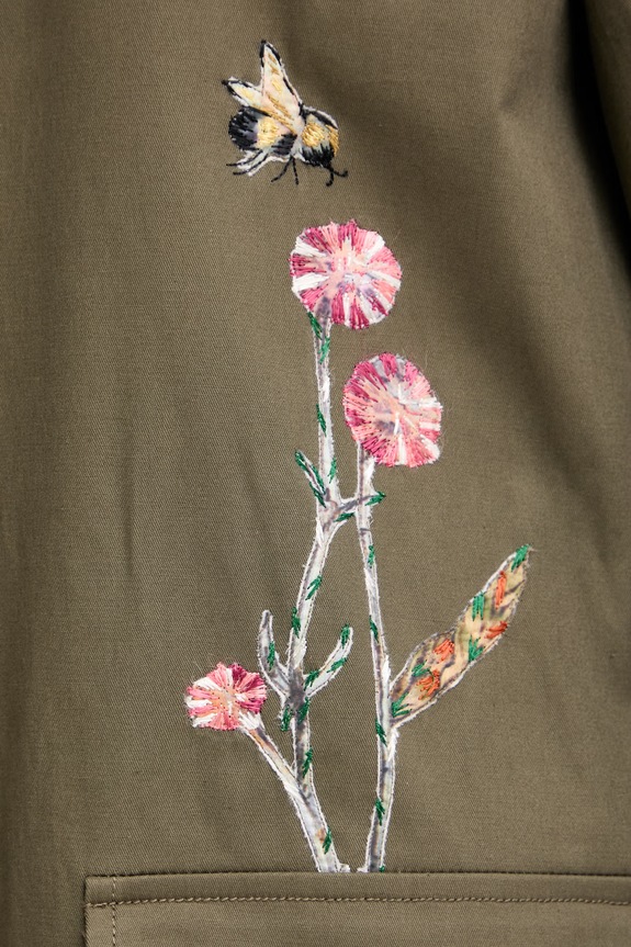 Luisa Spagnoli μπουφάν γυναικείο βαμβακερό με ελαστάν Vernet 542946