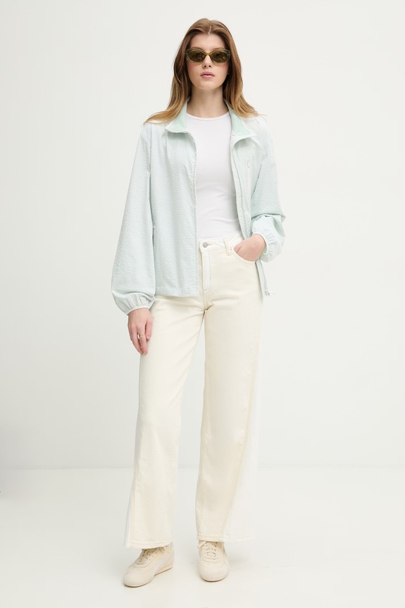 Guess Jeans jachetă pentru femei W6GL00.WFC01 verde SS26